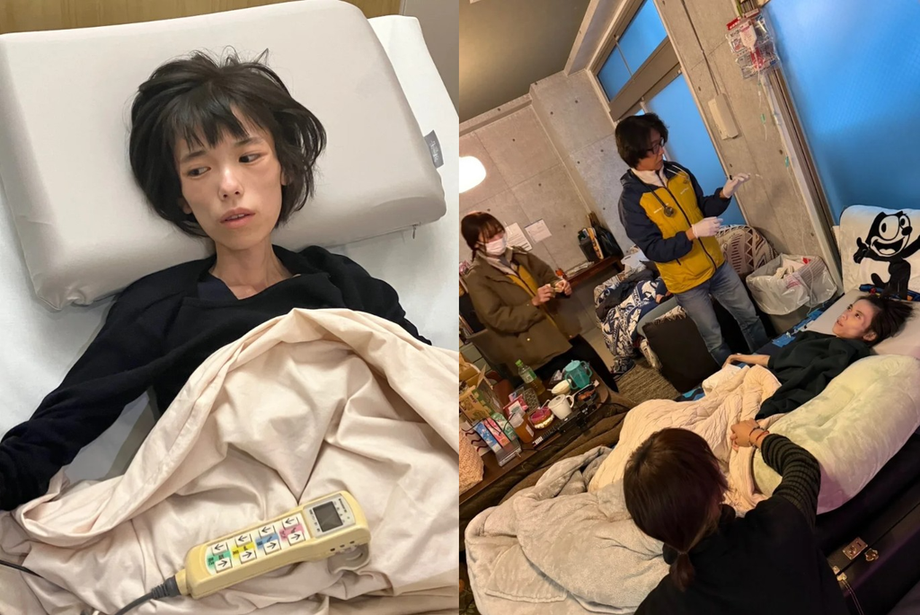 獲釋後的流奈對外界與醫療人員產生強烈不信任感,伴隨嚴重的厭食症狀,極力拒絕前往醫院。(圖/翻攝自CNN)