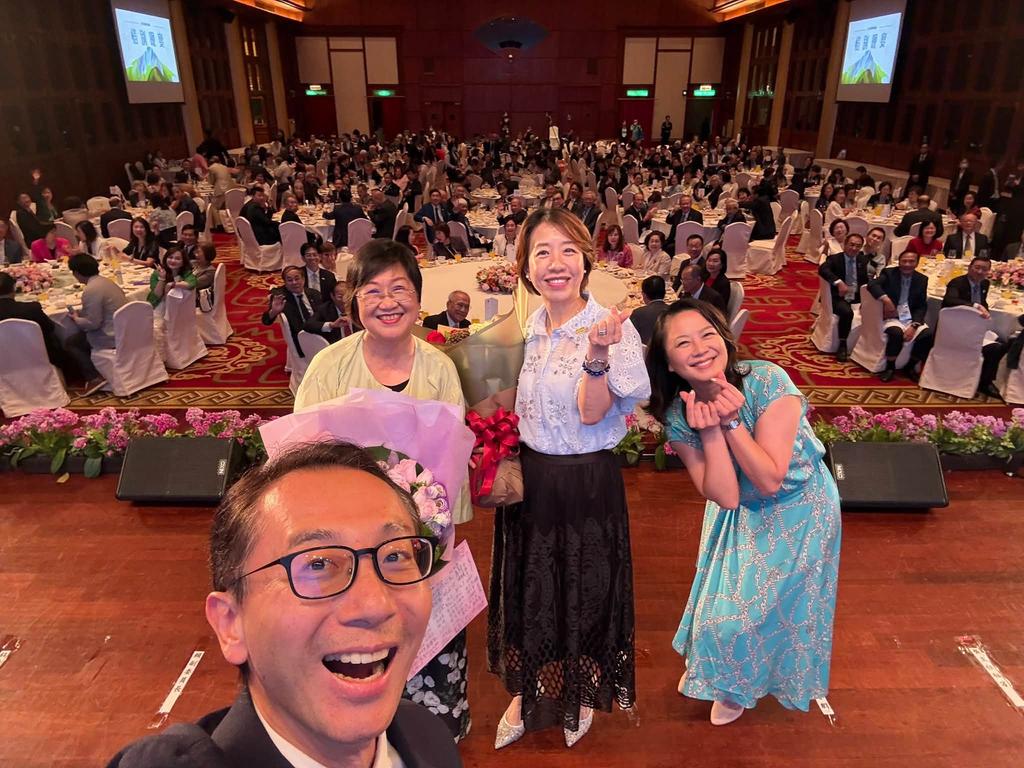 法國僑委薛雅俶發出當天活動照片。(圖/翻攝自薛雅俶臉書)