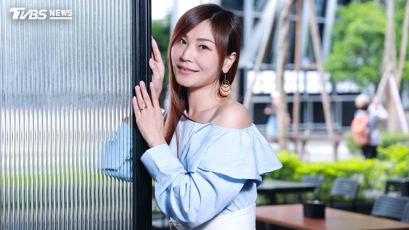 林琇琪推出全新專輯《重逢》。(圖/黃城碩攝)