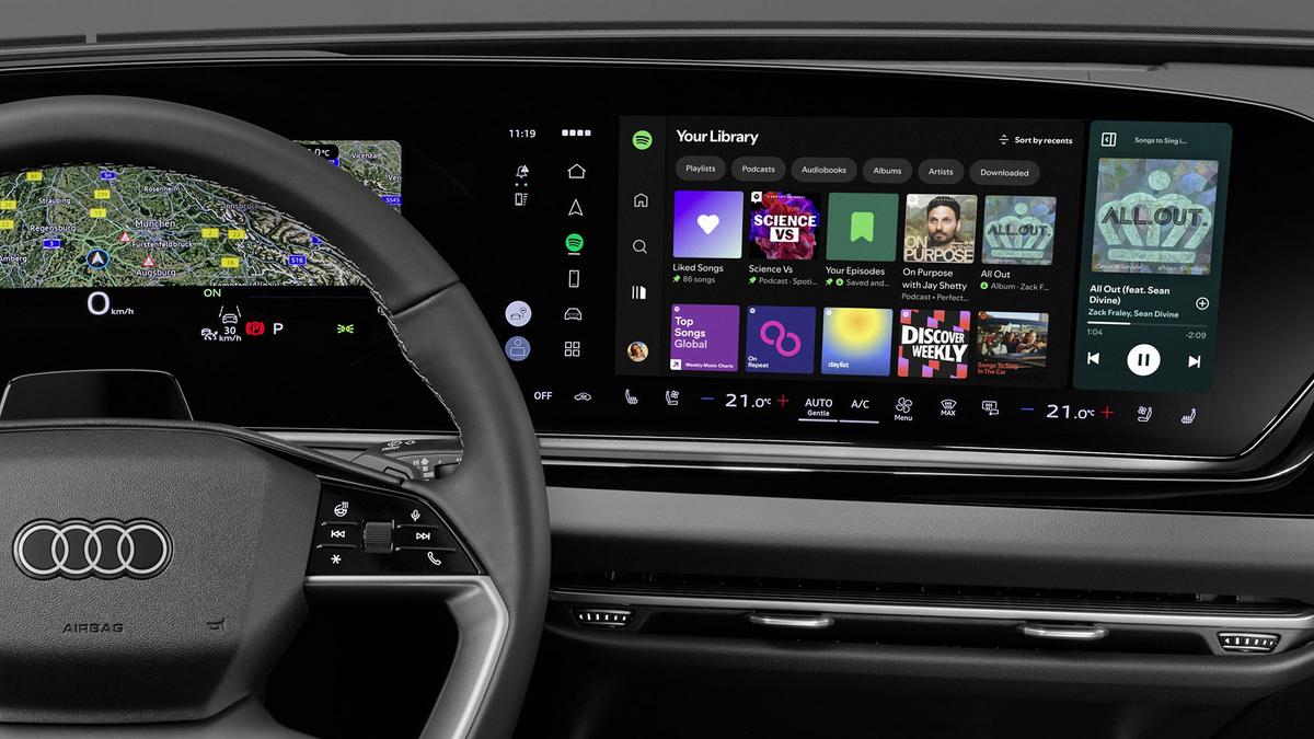 免連手機!Audi首發「Spotify車載App」 聽歌影片全搞定