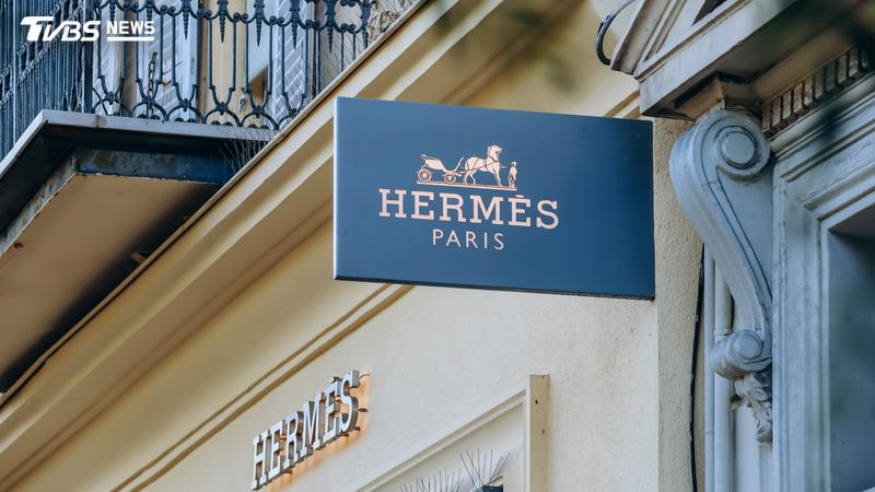 愛馬仕(Hermès)市值縮水約933億歐元。(圖/Shutterstock達志影像)