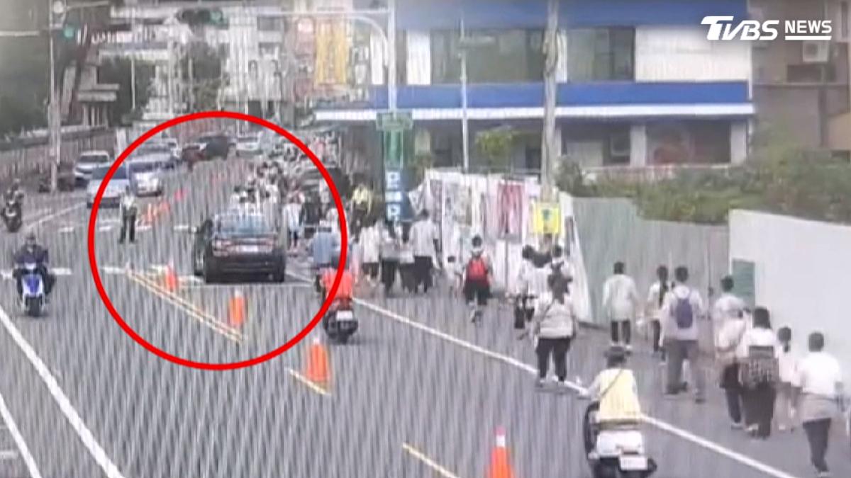 員林親子路跑驚傳意外!10歲男童遭車擦撞 管制區內竟車輛穿梭