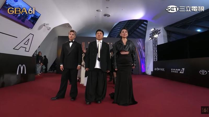 陳亞蘭(右起)、胡瓜、歐漢聲。(圖/翻攝自三立YT)