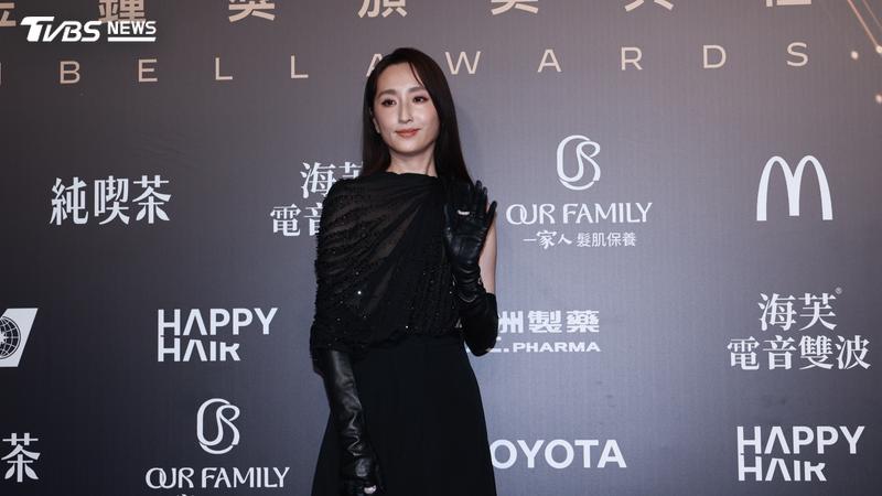 柯佳嬿再次挑戰生涯第3座金鐘影后。(圖/TVBS娛樂組攝)