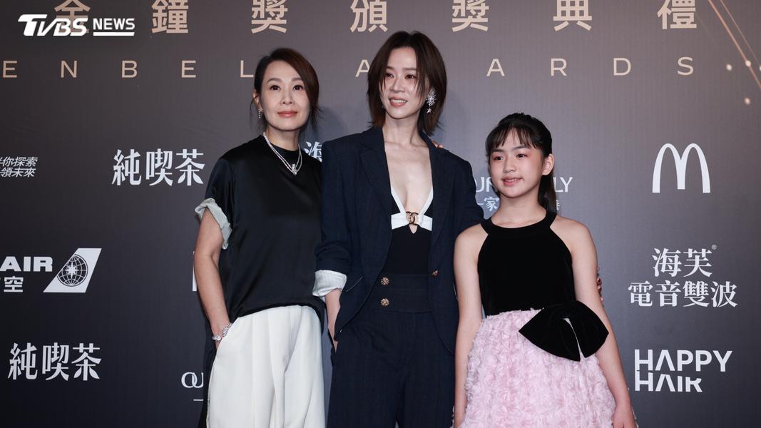 左起劉若英、謝盈萱、顏語瑢。(圖/TVBS娛樂組攝)