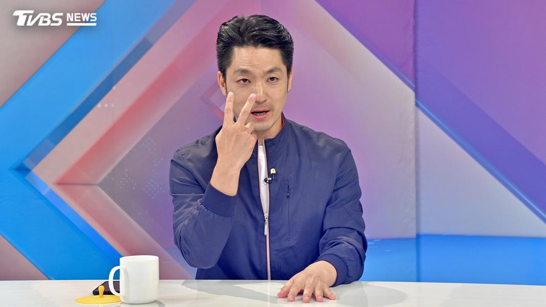 台北市長蔣萬安喊話支持者出來投票。(圖/胡瑞麒攝)