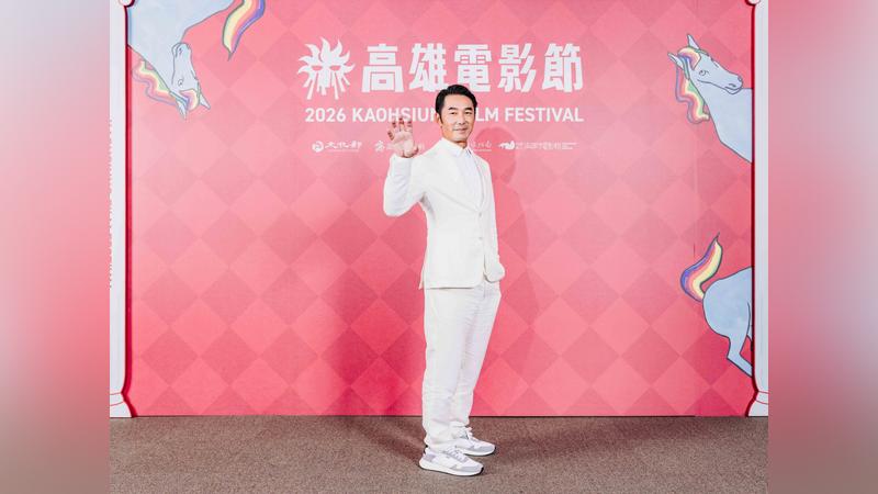李李仁帶著新作《遊戲未完》出席高雄電影節。(圖/雄影提供)