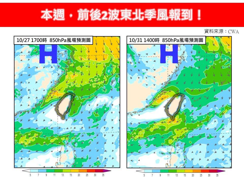 天氣-一週天氣-中央氣象署-今天天氣-天氣預報