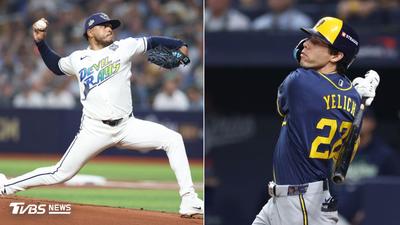 MLB世界大賽G3/釀酒人打瘋了!單局8安狂轟8分 10:0光芒
