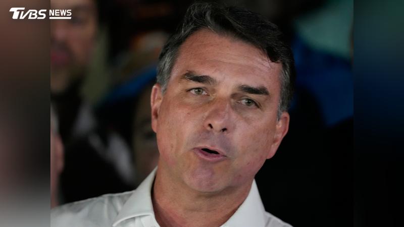 巴西右翼聯邦參議員佛拉維歐.波索納洛(Flavio Bolsonaro)。(圖/達志影像美聯社)