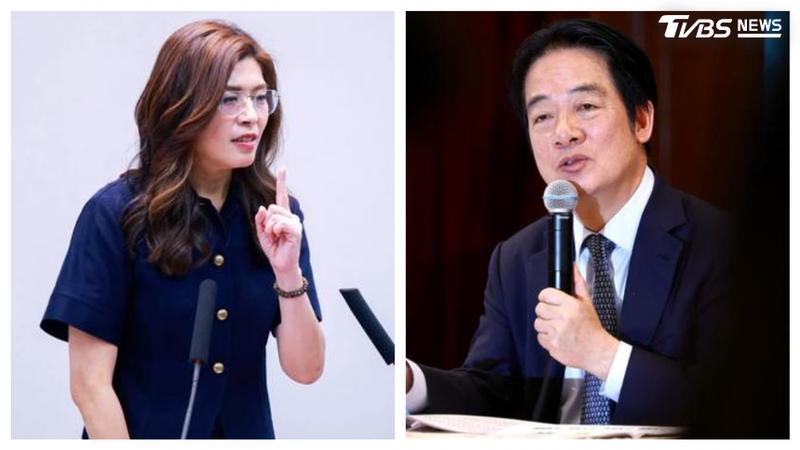 國民黨主席鄭麗文、總統賴清德。(圖/鄭麗文臉書、TVBS)