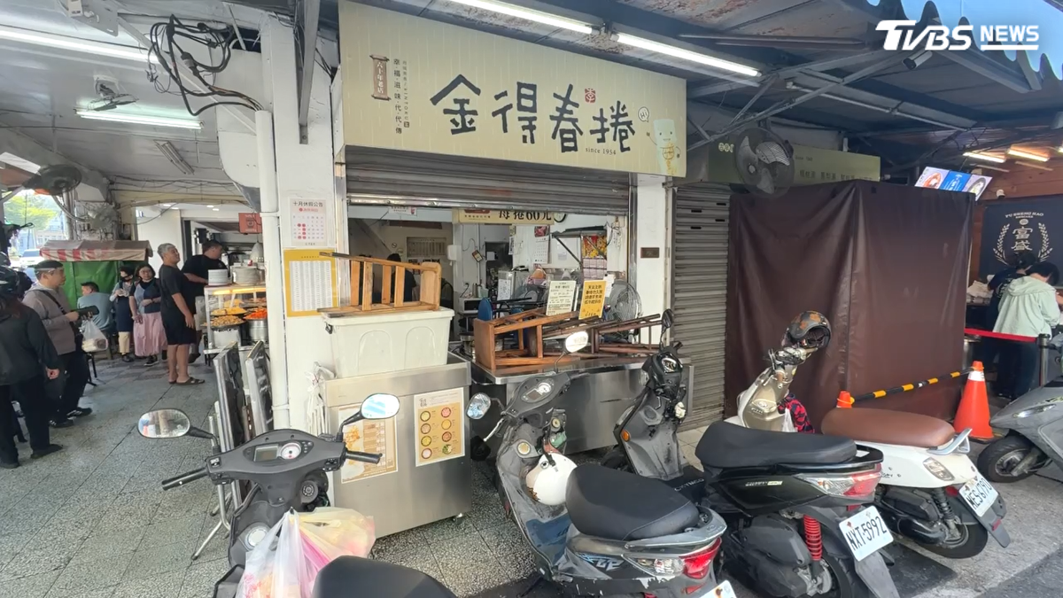 台南老饕哭了! 金得春捲、肉燥飯將收攤
