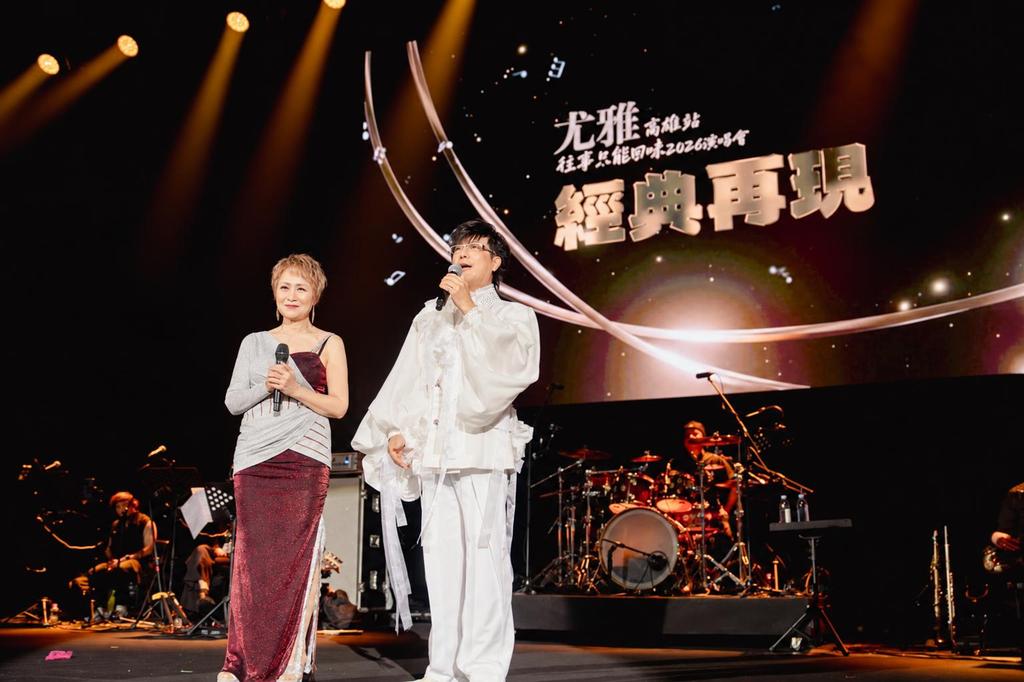 尤雅與辦桌阿傑。（圖／全球音樂經紀提供）