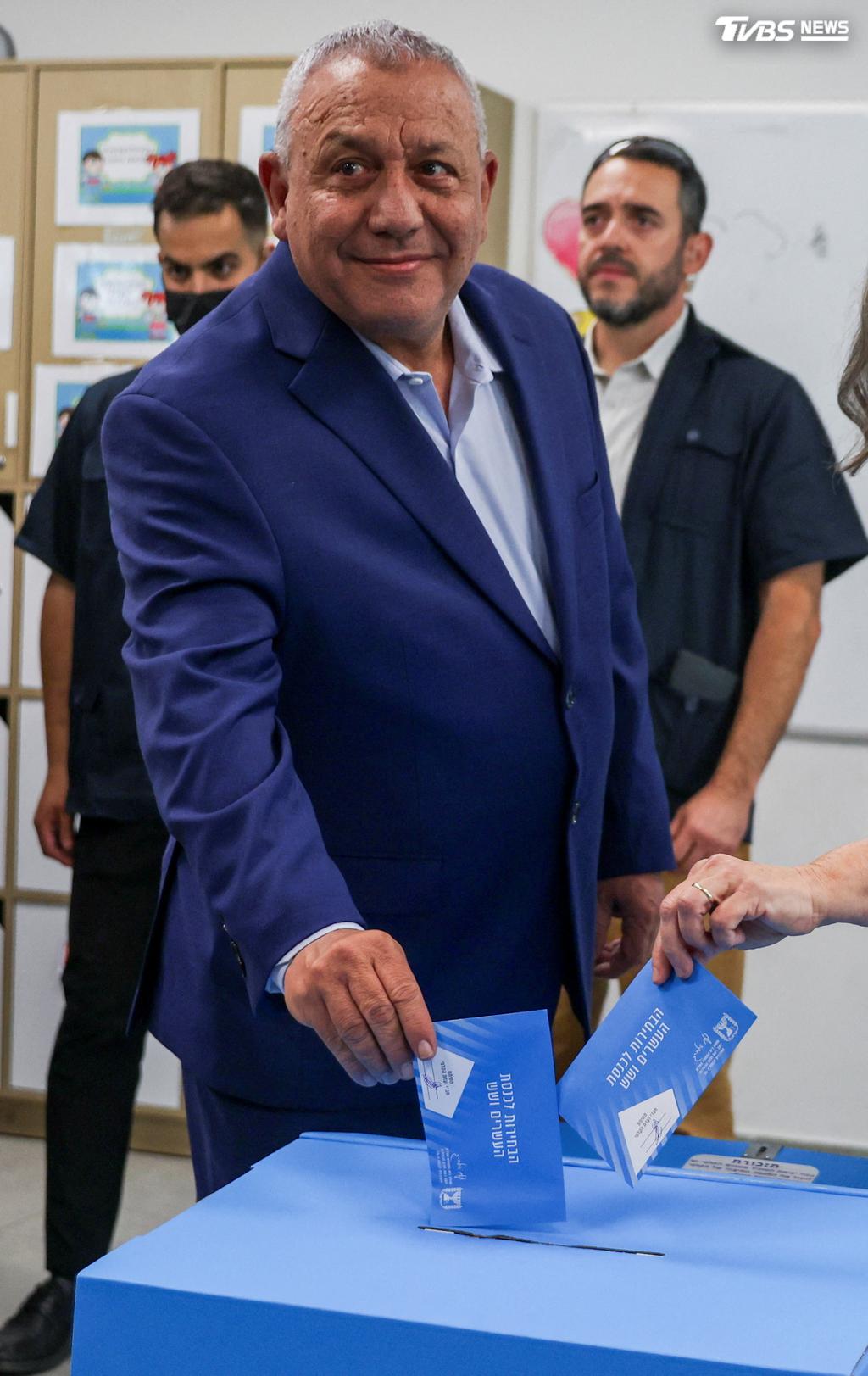 反對派領袖艾森科特（Gadi Eisenkot）。（圖／達志影像路透社）