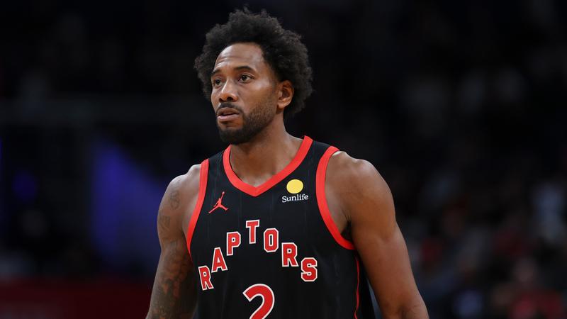 暴龍球星雷納德(Kawhi Leonard)再傳傷情。(圖/達志影像美聯社)