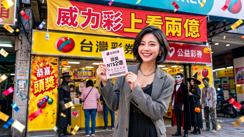 3大星座萬聖節前後偏財運超旺,有望中獎。(圖/AI 生成)