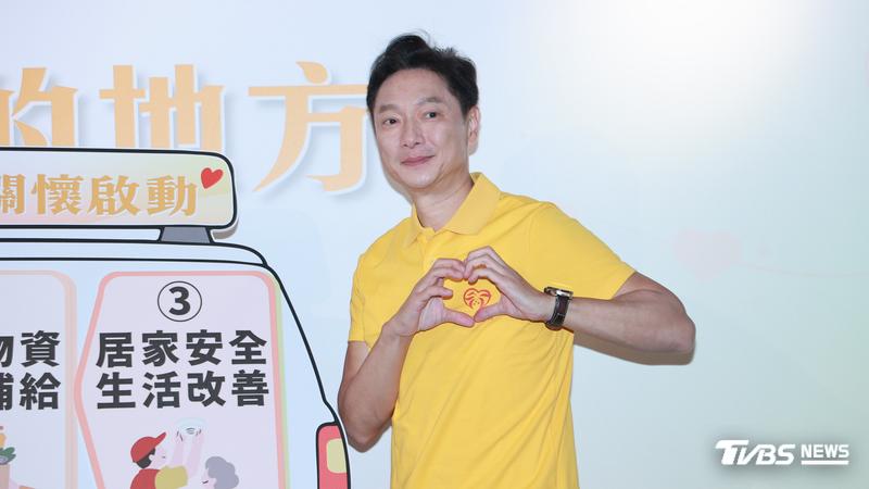謝祖武出席公益記者會。(圖/黃城碩攝)