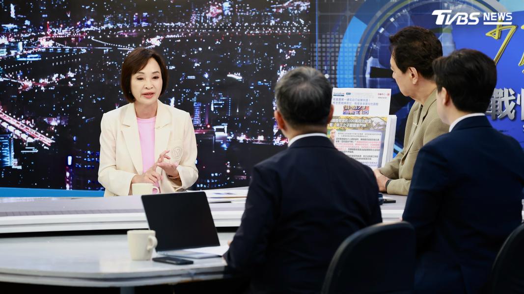 國民黨高雄市長候選人柯志恩接受《少康戰情室》專訪。(圖/潘建樺攝)