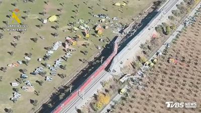西班牙高鐵相撞死傷慘!乘客驚曝「10秒沉重撞擊聲」:感覺列車要出軌