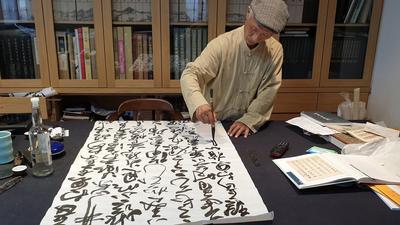 書法家杜忠誥辭世享壽77歲 楊渡悲痛:心臟手術後衰竭救不回