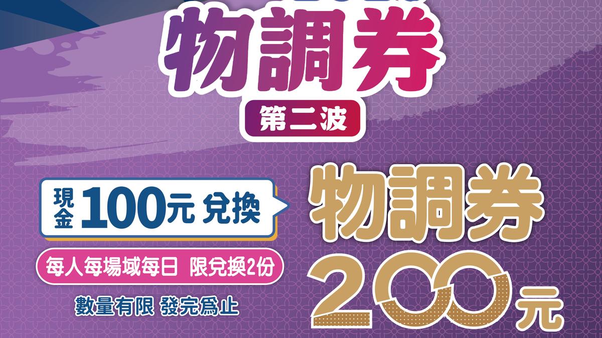 台中物調券第二波好康來了!活動兌換時間、116使用地點懶人包