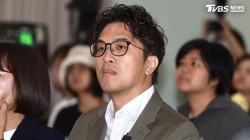 民進黨台北市長候選人沈伯洋的民調微幅超車台北市長蔣萬安。(圖/華子琛攝)