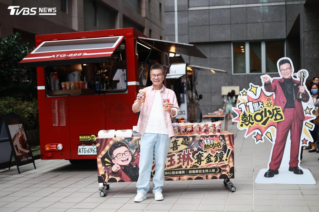沈玉琳承諾會繼續帶給觀眾歡樂。(圖/趙世平攝)