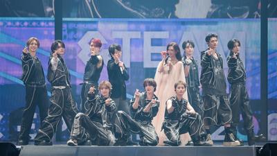 &TEAM秀閃身步!跟櫻井翔、林志玲嗨跳〈以心電信〉 NCT WISH預告明年再來