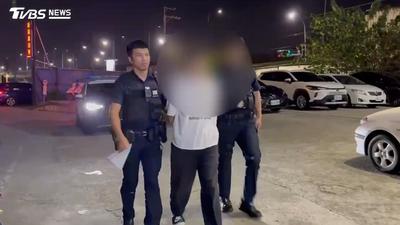整片血紅!新莊義大利麵店暗夜遭潑漆 23歲男變裝逃跑仍遭逮