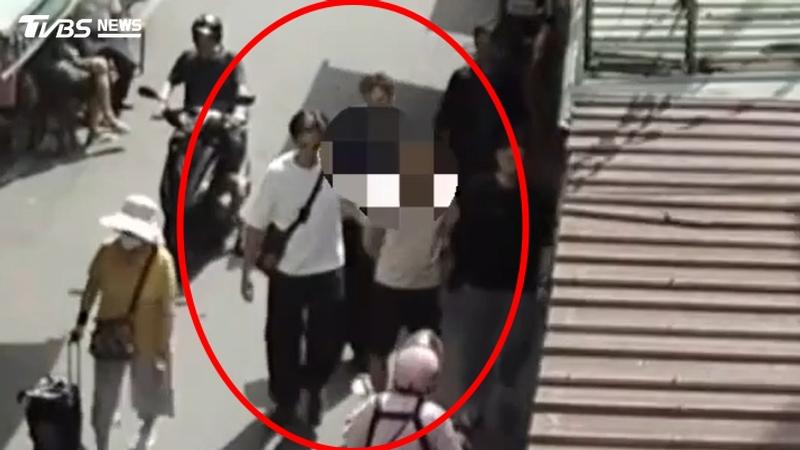 王姓藥頭垂降逃亡仍遭逮捕。(圖/TVBS)