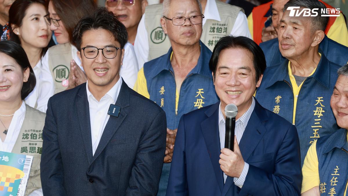 賴清德站台沈伯洋籲踴躍投票:別受惡勢力威脅