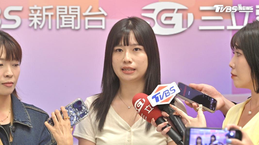 蔣萬安競選辦公室主任表示蔣萬安因感冒,嗓子已在恢復當中,明天一定會拿出最好的狀態。(圖/胡瑞麒攝)