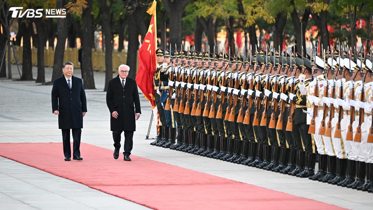 拒陷「單方面脆弱性」!德總統會晤習近平 聚焦歐中貿易逆差