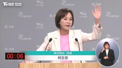 影音/柯志恩酸賴瑞隆「問A答ㄅㄆㄇㄈ」 賴突喊話替沈伯洋加油