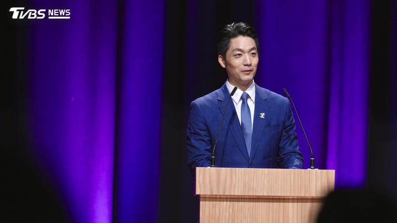 台北市長蔣萬安為今日辯論會進行結論。(圖/TVBS)