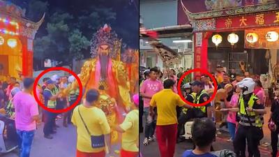 蘆洲大拜拜傳警揮打神將!警方發聲明還原:未受民代施壓