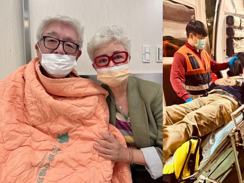 高愛倫丈夫外食後腸胃不適,突爆全身冒冷汗、牙疼、想嘔吐。(圖/翻攝自高愛倫臉書)