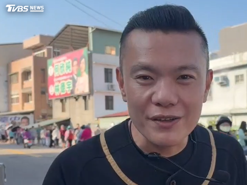 江河樹之子遭逮。(圖/TVBS)