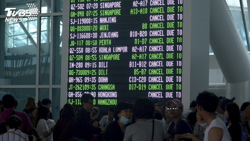 峇里機場重開！　視風向決定是否再關閉