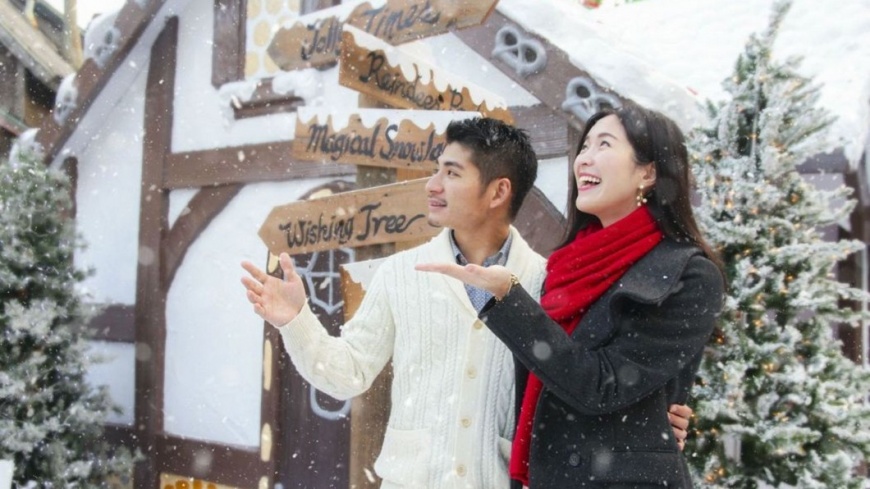 這家樂園夢幻飄雪！穿紅白綠門票6折
