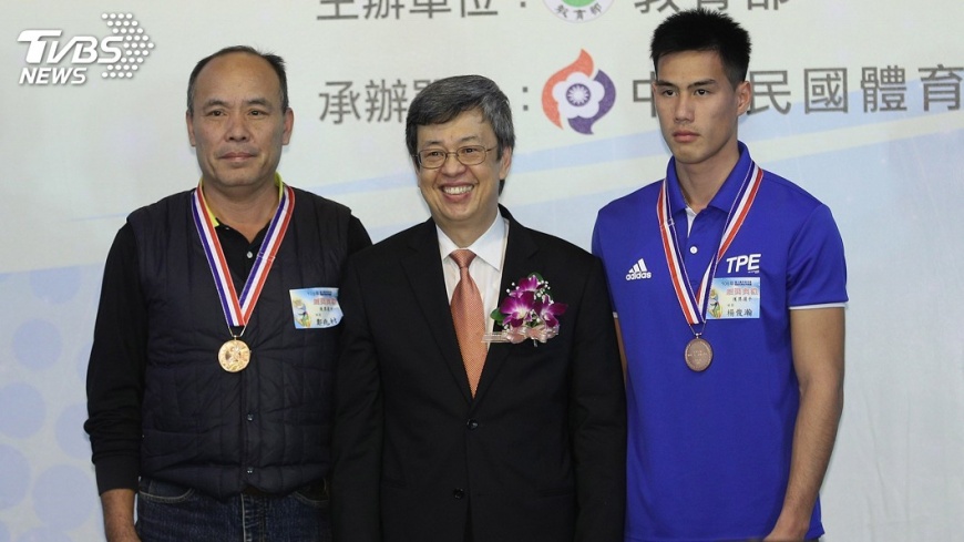 副總統讚優秀運動員 台灣最佳代言人