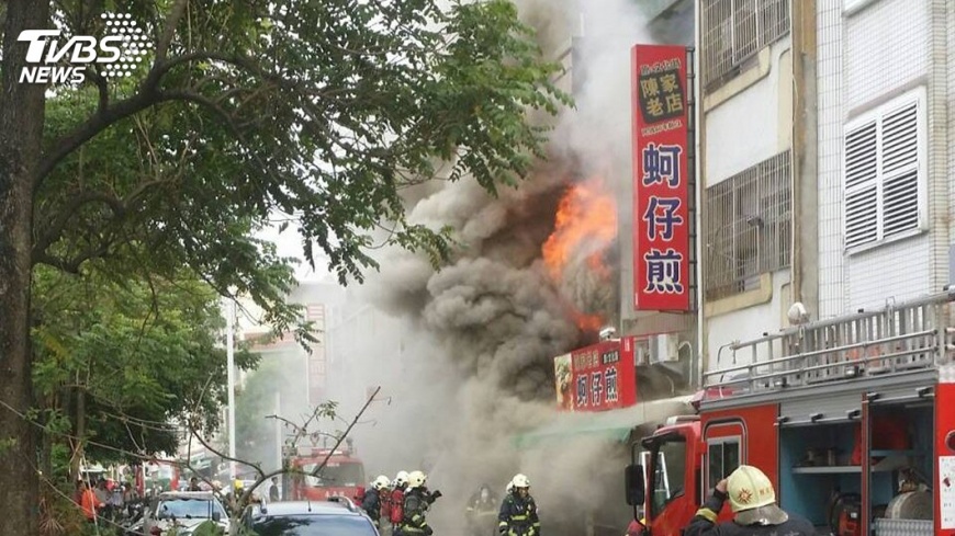 嘉市住宅火警1死3傷 起火原因調查中