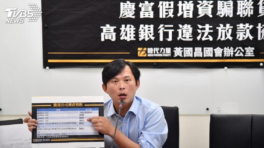 黃國昌質疑核貸慶富違法　高銀發聲明說清楚