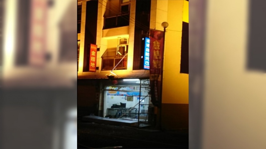 快訊/彰化洗衣店驚傳氣爆! 玻璃噴飛1男1女傷