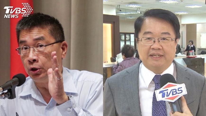 徐國勇(左)、吳秉叡(右)。圖／中央社、TVBS