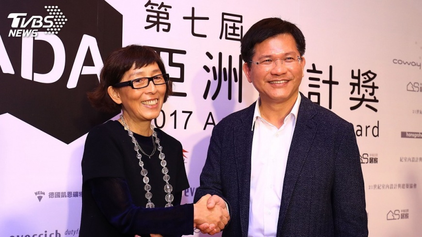 林佳龍與妹島和世 暢談台中綠美圖