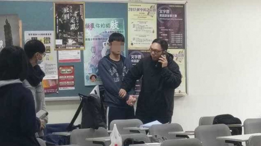 世新女大生被跟蹤備案 警方要家長帶回陳男