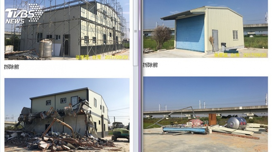 農地17件違章工廠 台南市完成拆除首件