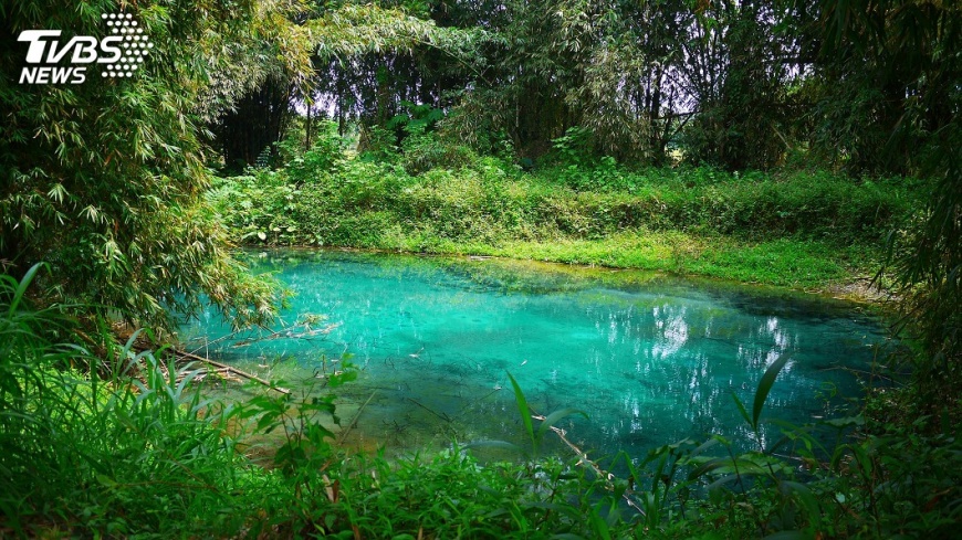 藍色眼淚拉索埃湧泉 6顆珍珠串聯旅遊帶