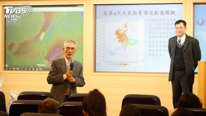 對抗空污 氣象局增加境外污染物資訊